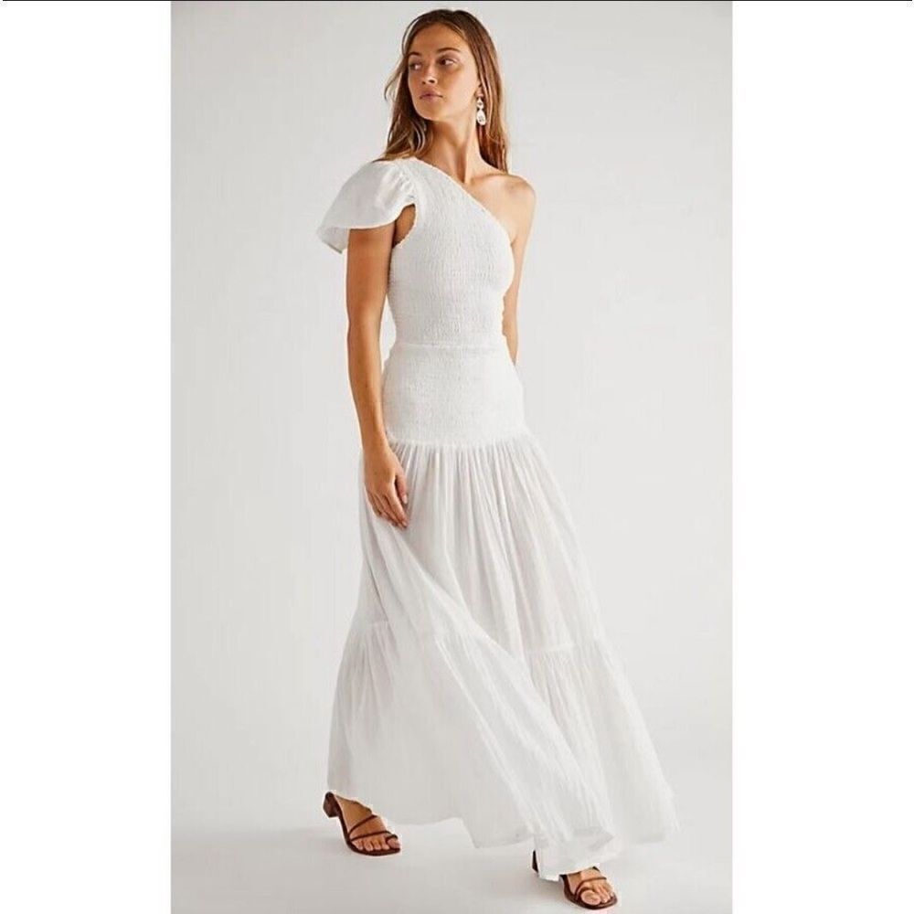 Free People X Jen's Pirate Booty Adams One Shoulder Maxi Size XS